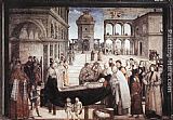 Death of St. Bernardine by Bernardino Pinturicchio